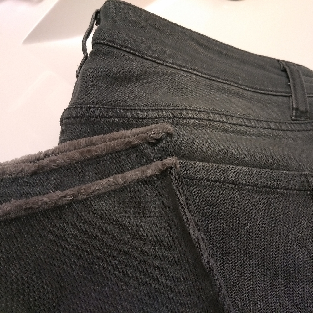 Lane Bryant Ankle Stretch Gray Jean 14